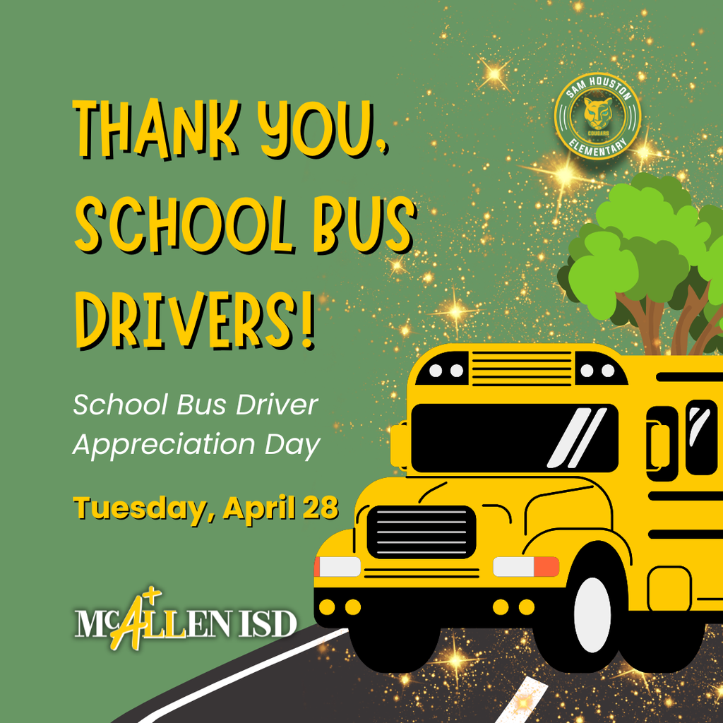 Announcement - School Bus Driver Appreciation Day in English