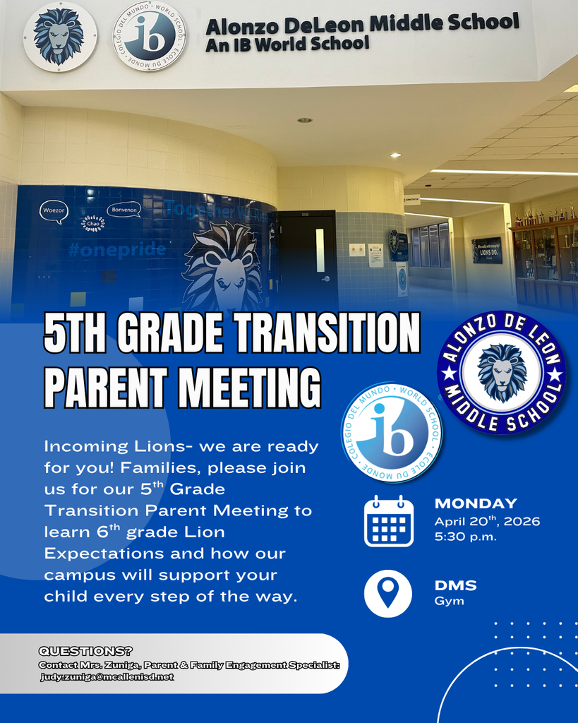 5th Grade Transition Meeting