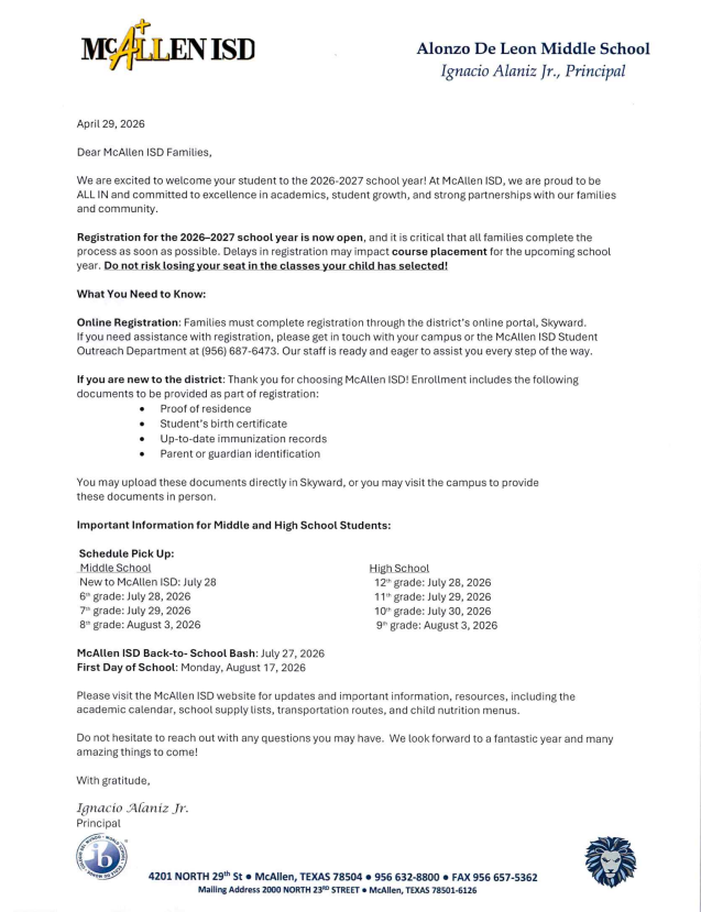 Registration is Now Open