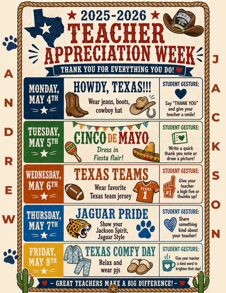 teacher appreciation week