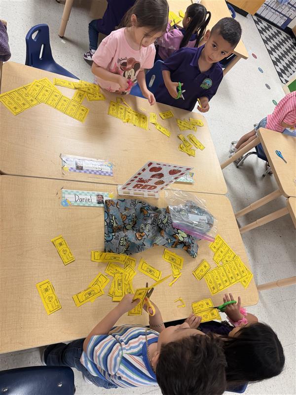 Students cutting cougar cash.