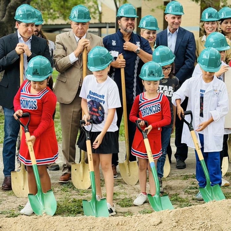 Schoolyard Forest Groundbreaking