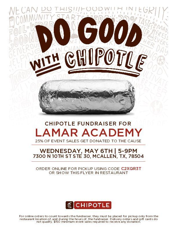 chipotle fundraiser
