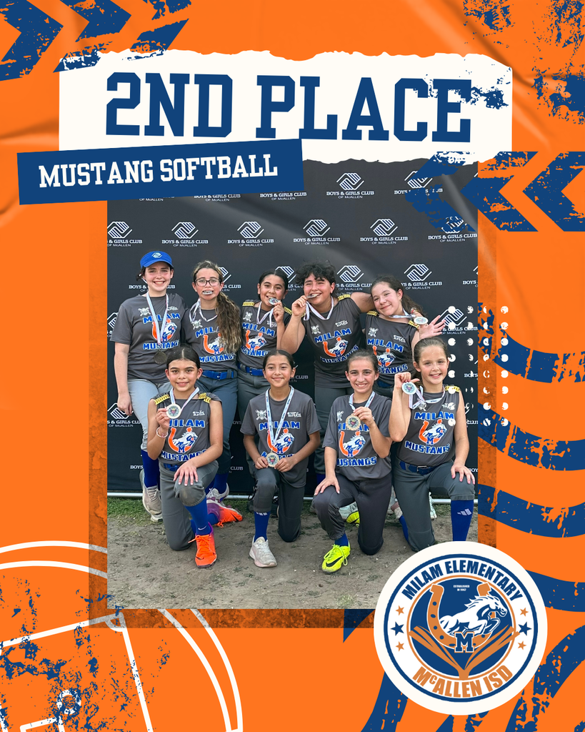 Mustangs Softball 2nd Place