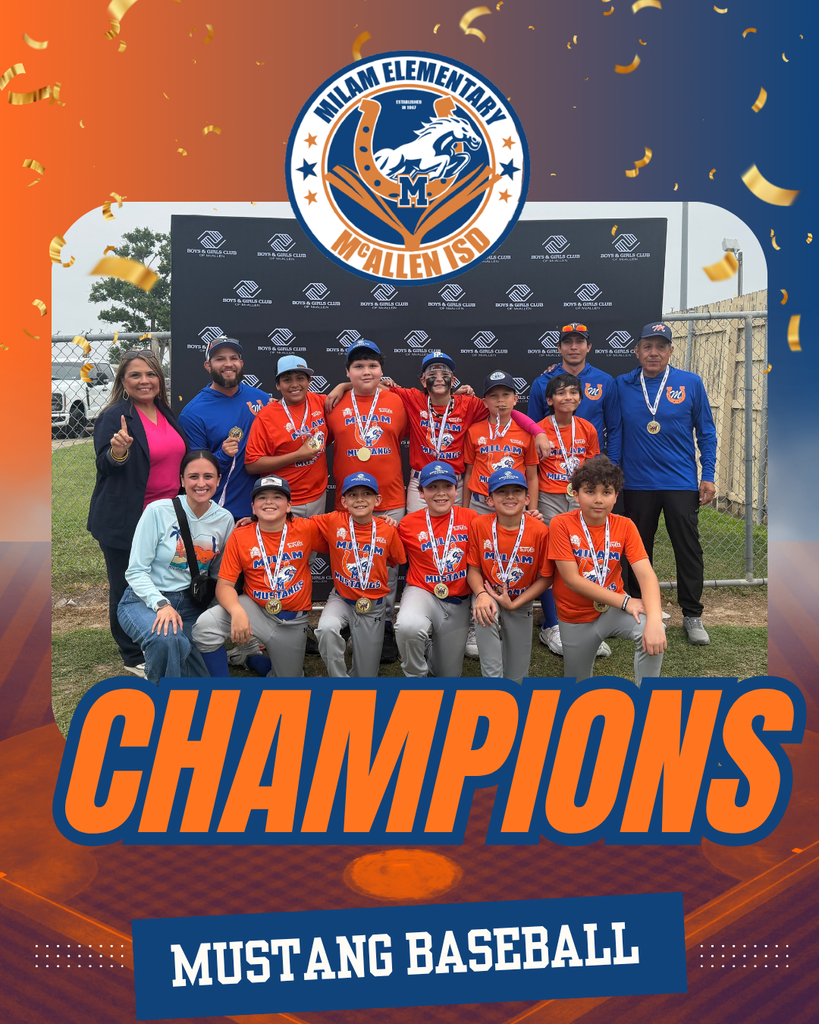 Mustang Baseball Champions