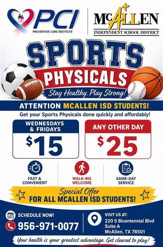 Sports Physicals