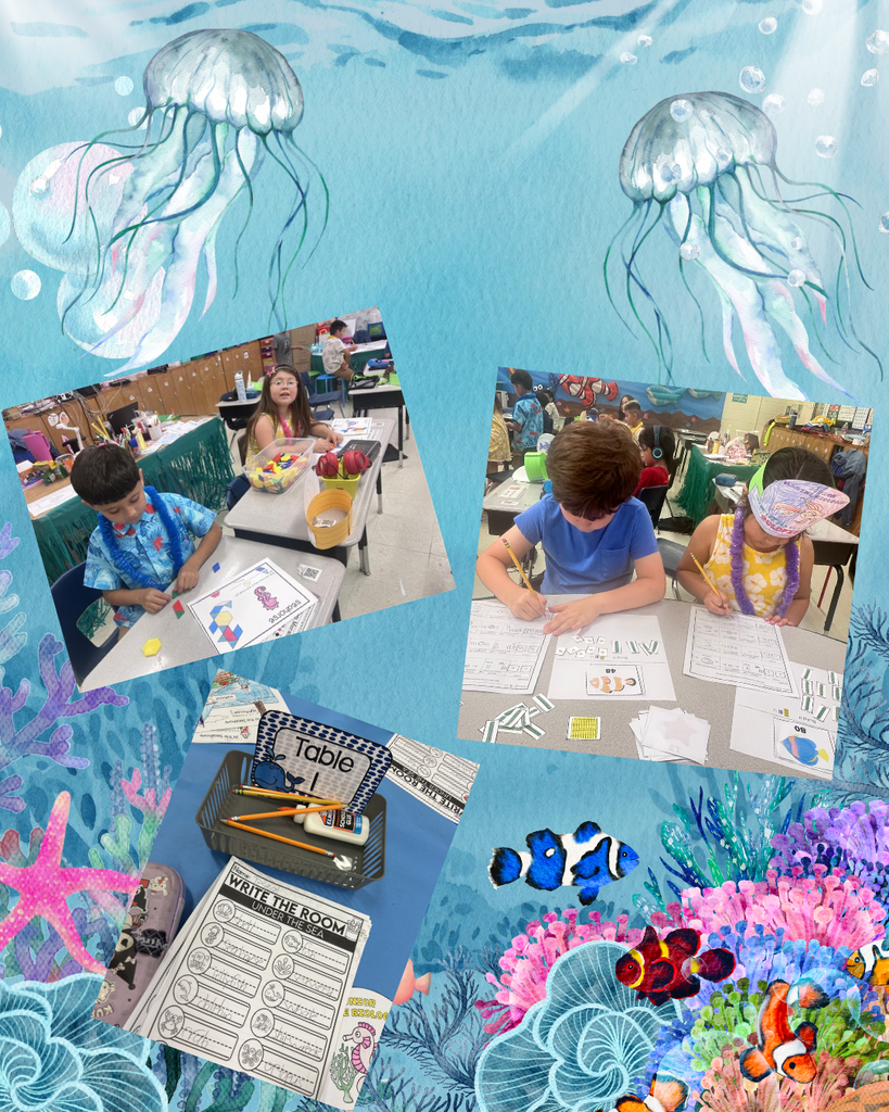 1st Grade Learns About the Ocean