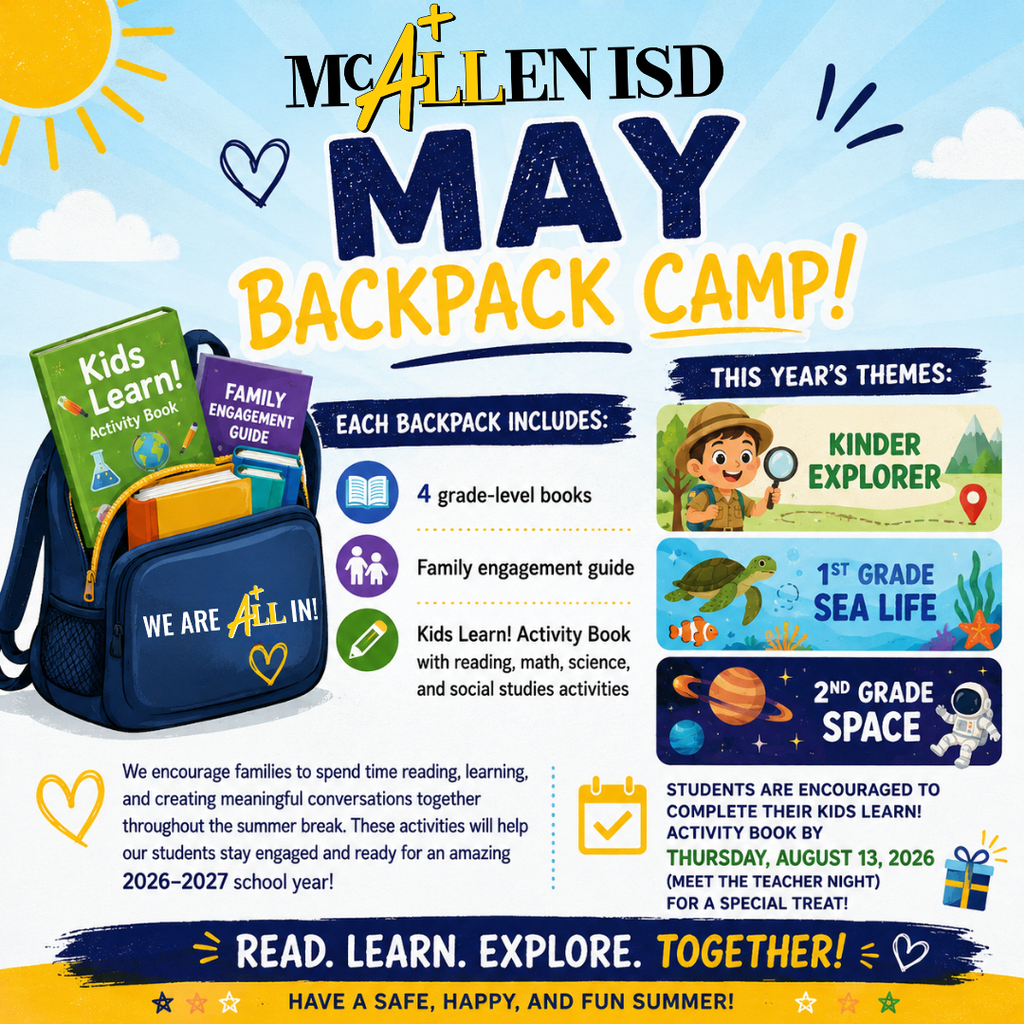 May Backpack Camp