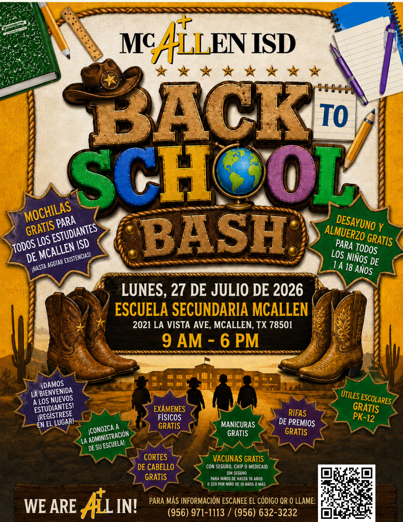 back to school bash