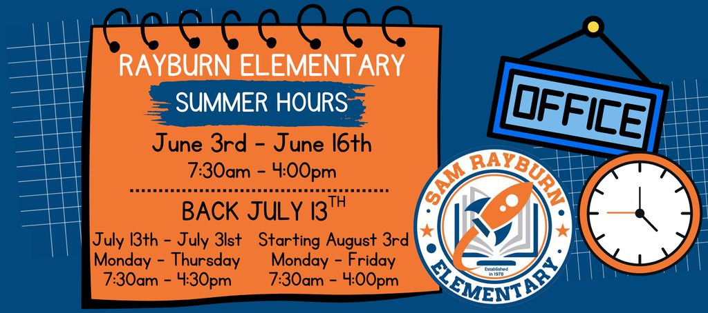 2026 Summer Hours