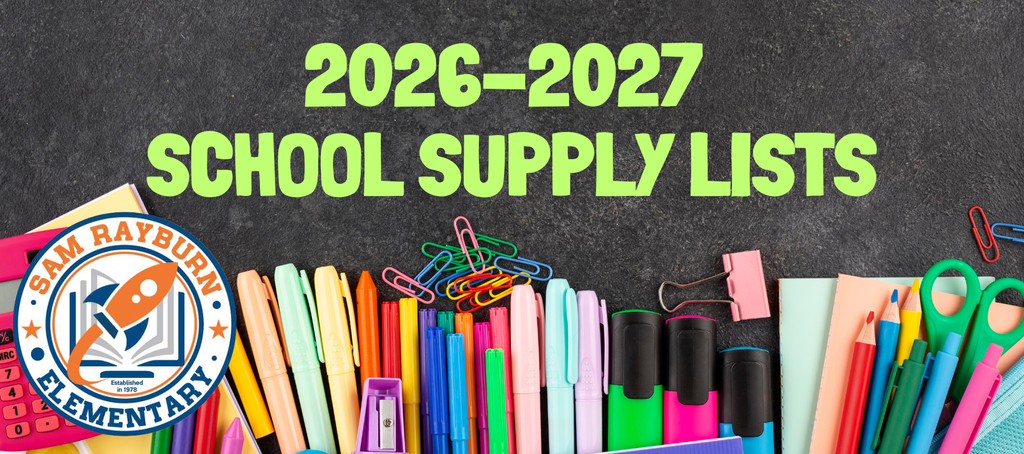 26-27 School Supply Lists