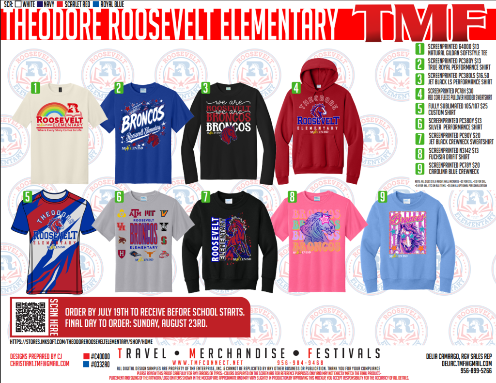 26-27 Spirit Shirts