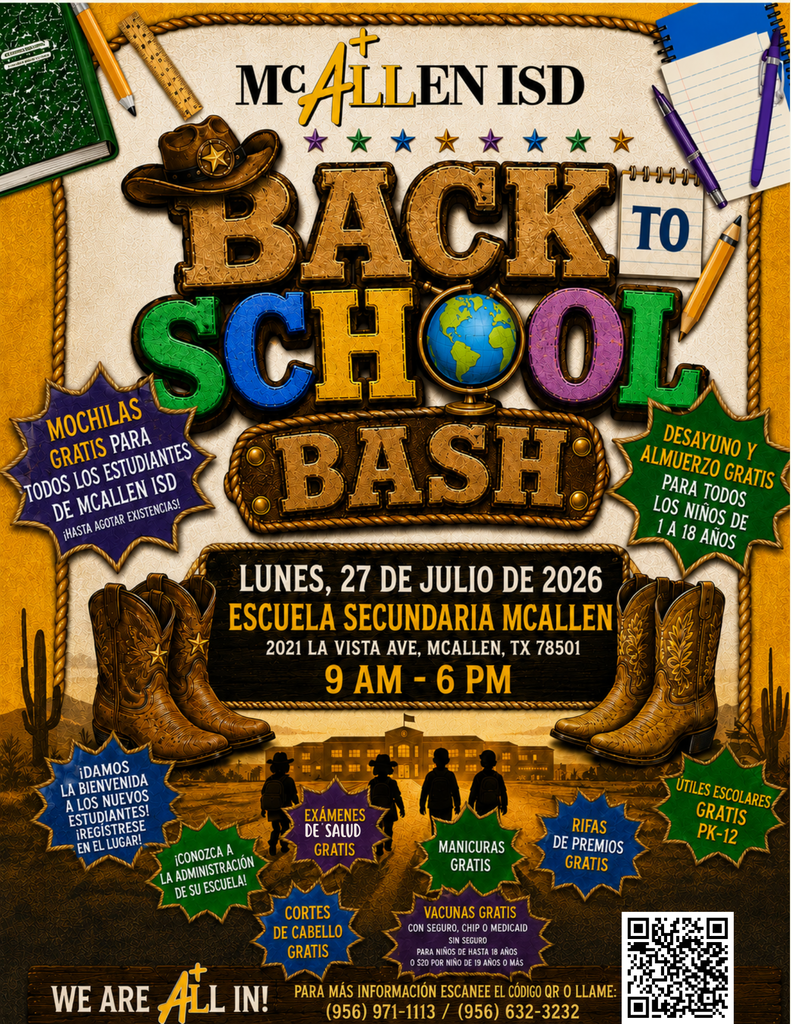 back to school bash spanish