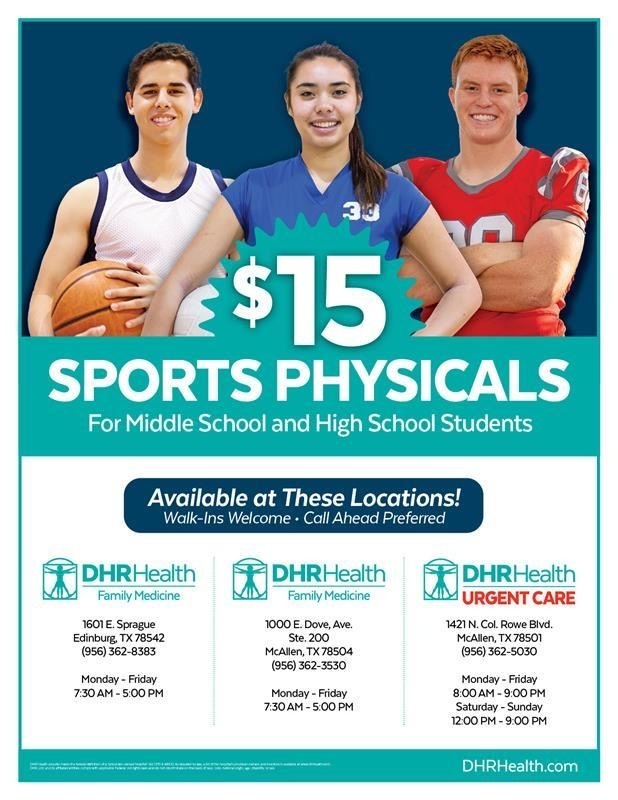 Sports Physicals 