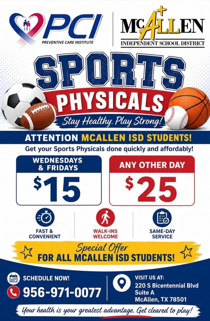 Sports Physicals 