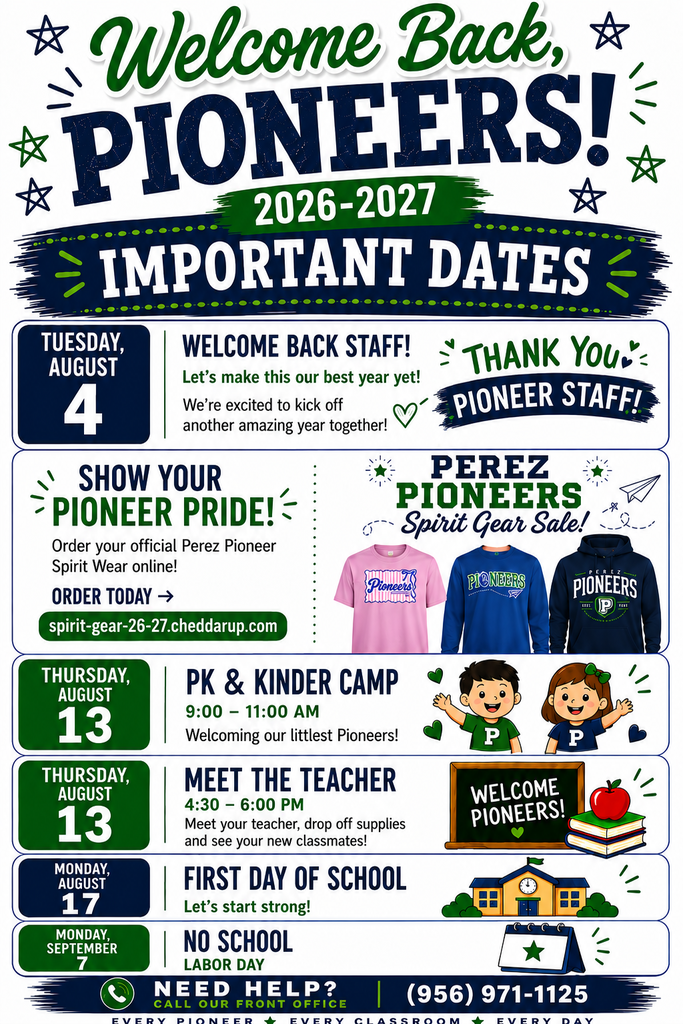 Important Dates