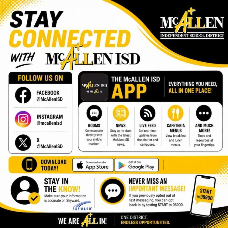 Stay connected 