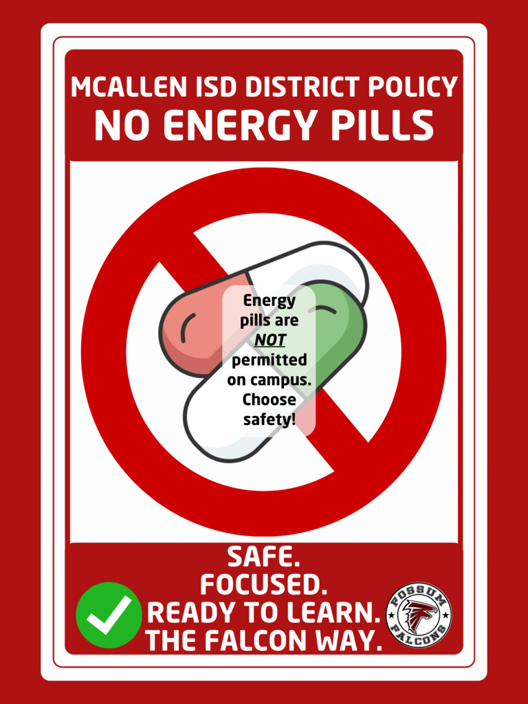 No energy drinks allowed