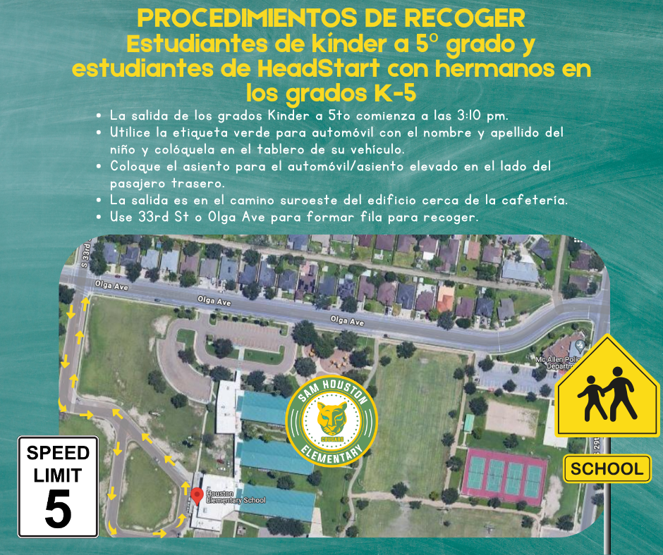 Pick-Up Procedures in Spanish