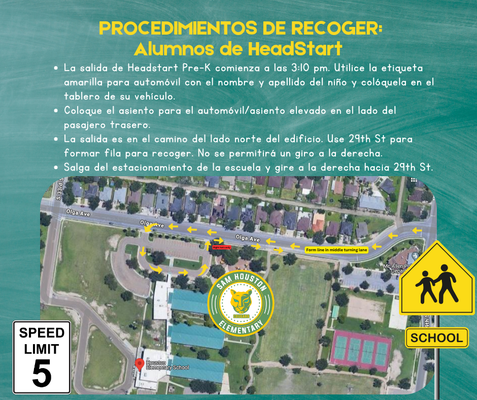 Pick-Up Procedures in Spanish