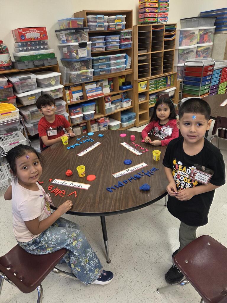 Kinder Students Learning