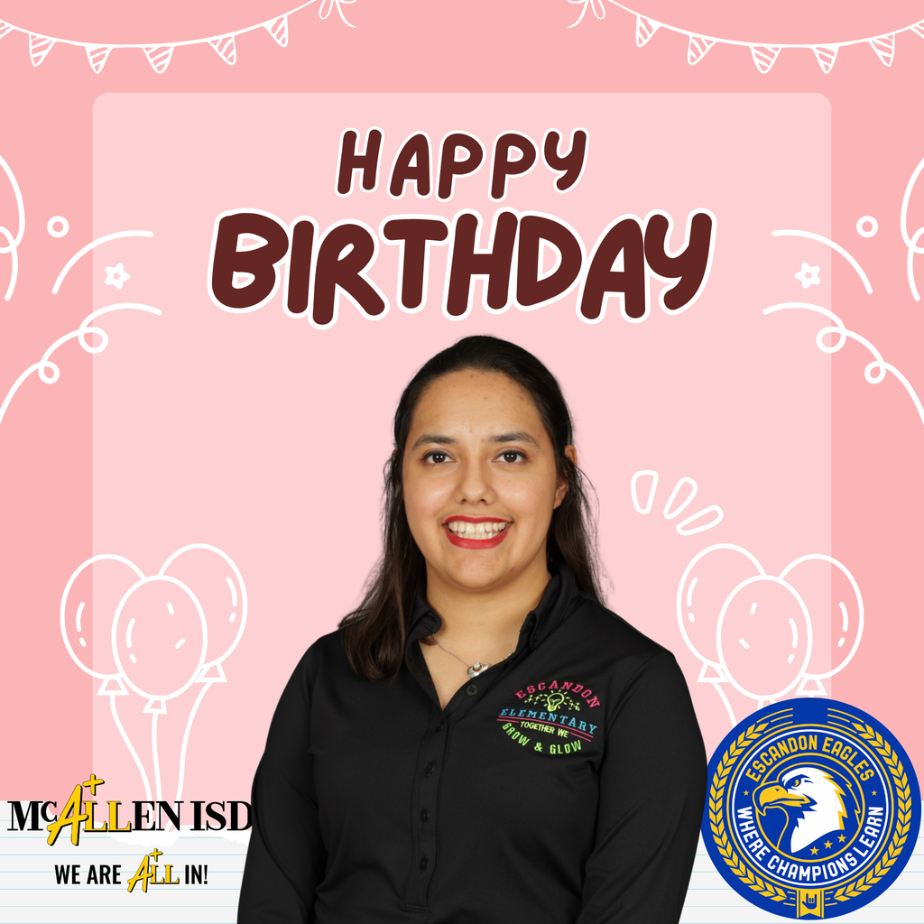 Happy Birthday Ms. G. Garza! Hoping you have a beautiful birthday weekend! Star eyes