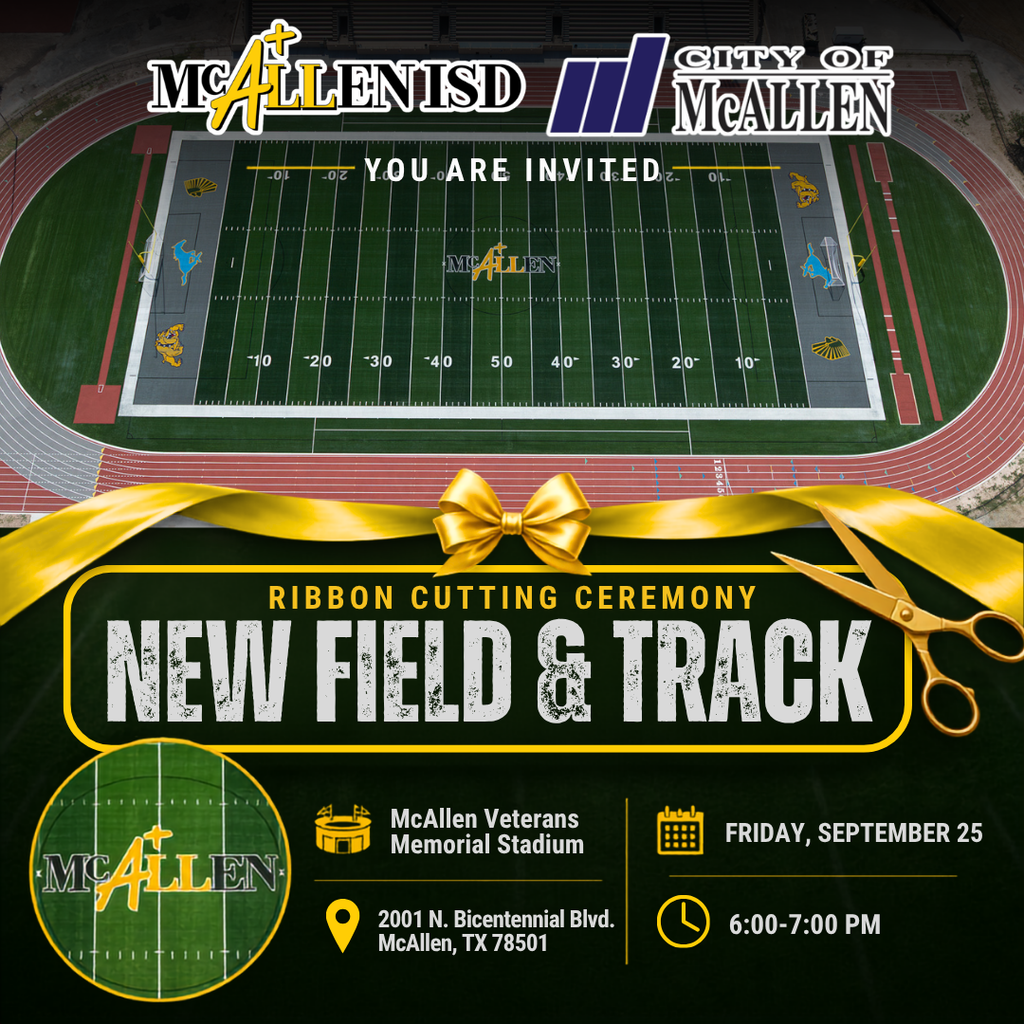 Ribbon Cutting Ceremony for New Field & Track