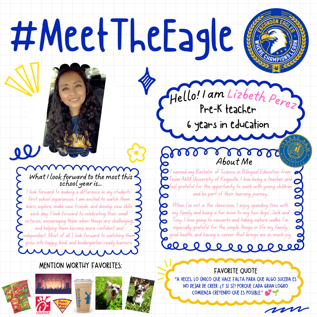 #MeetTheEagle Ms. Perez