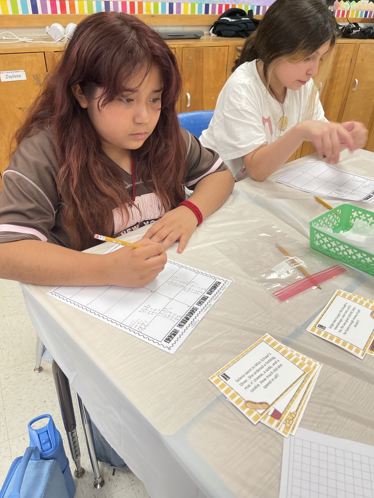5th Grade Math Diner Menu Challenge
