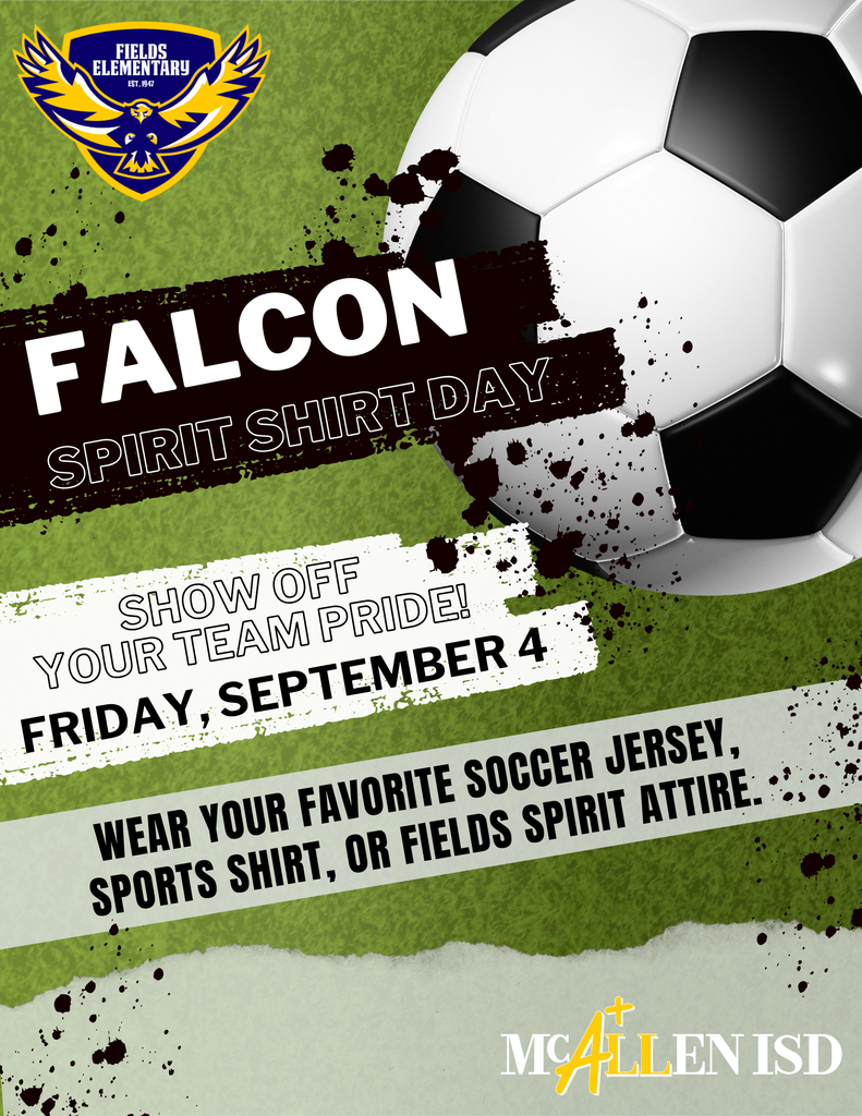 Falcon Spirit Shirt Day English