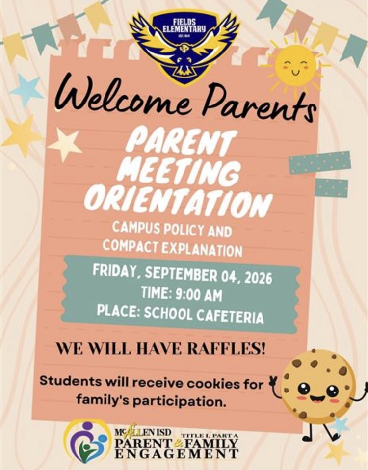 Parent Meeting English 