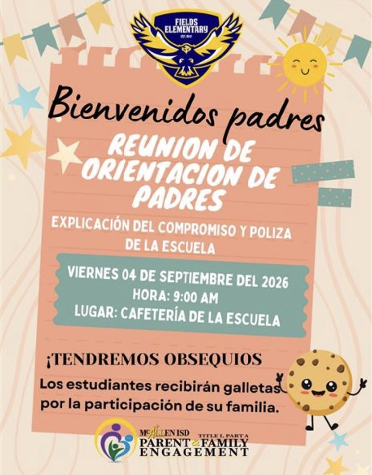 Parent Meeting Spanish 
