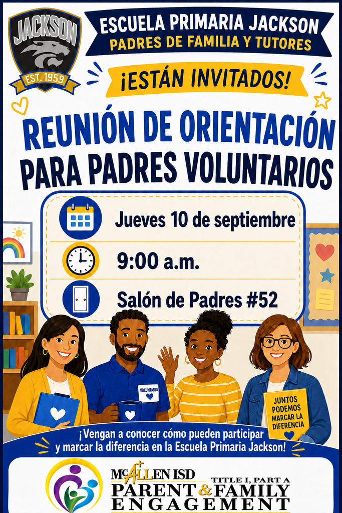 Jackson Parent Meeting Spanish