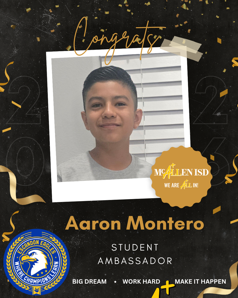 Aaron Montero Student Ambassador