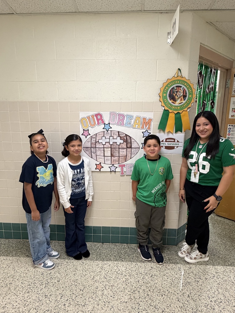 Kids posing during learning activity.