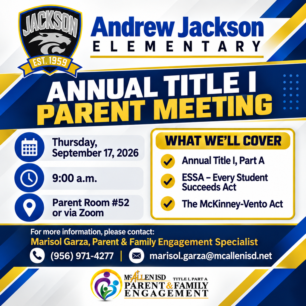 Jackson Parent Meeting English 