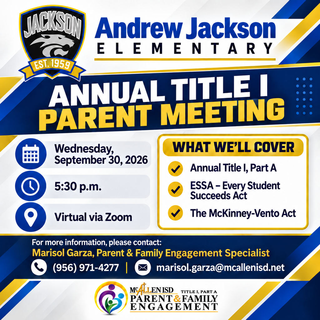 Jackson Parent Meeting English 