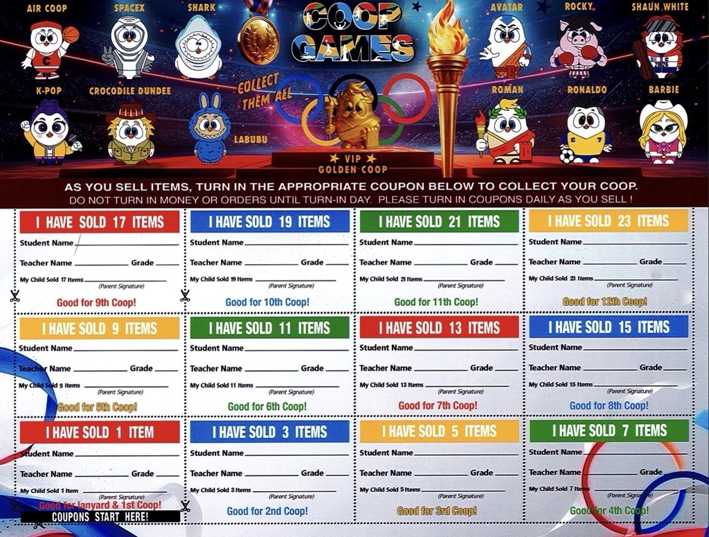 Fundraiser Collectibles Coupons