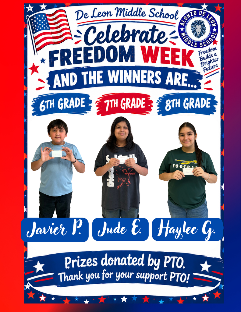 Celebrate Freedom Week Winners