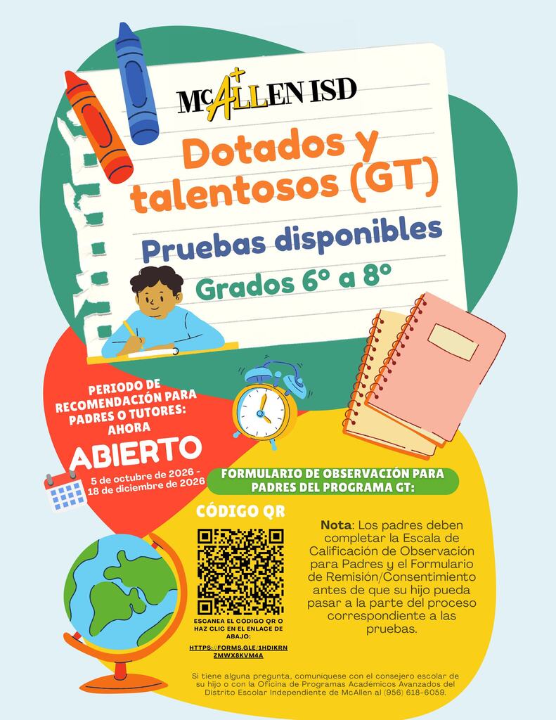 Dotados y talentosos español 
