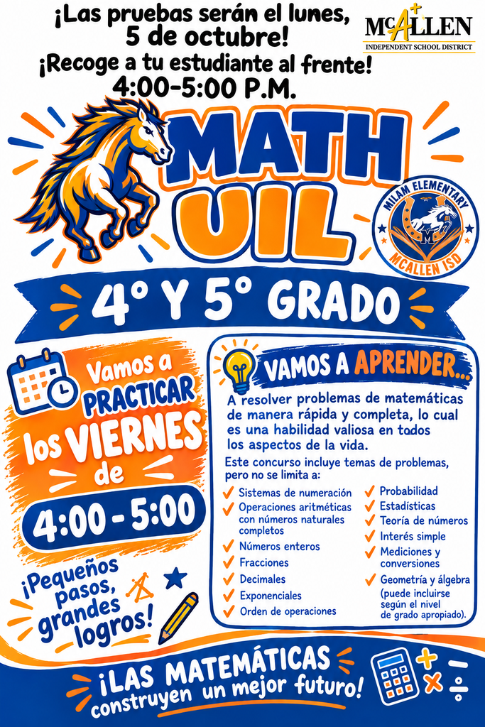 Math UIL Tryouts