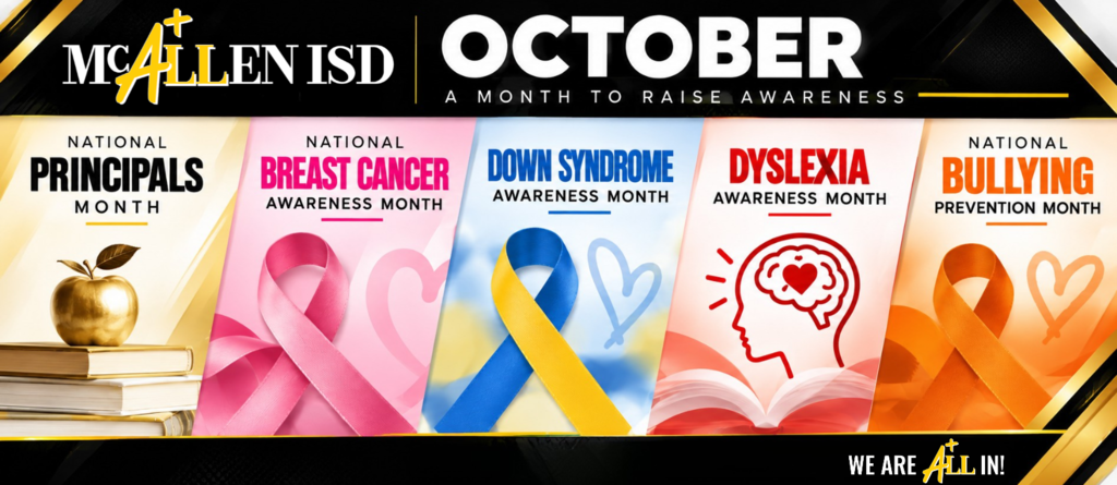 October: Raise Awareness Month