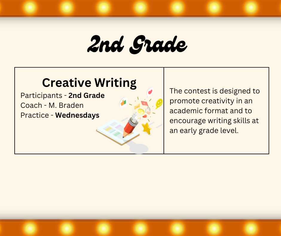 2nd grade events