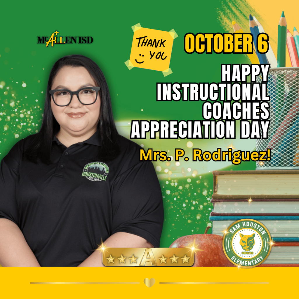 Flyer for National Instructional Coach Day in English