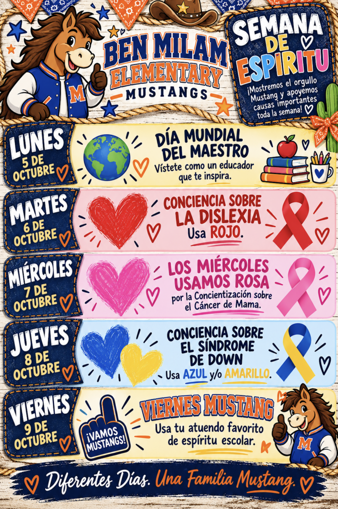 Spirit Week Spanish