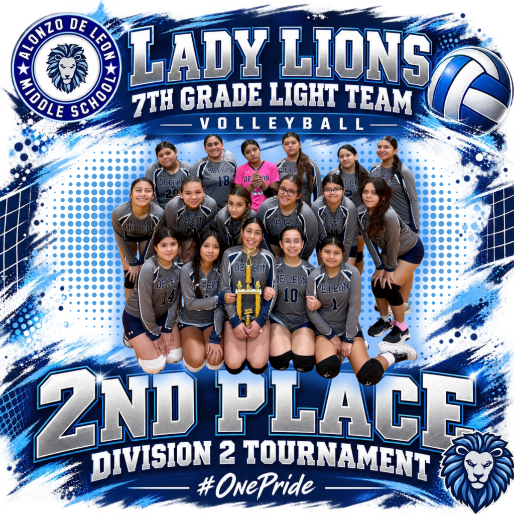7th Grade Light Tournament II 2nd Place