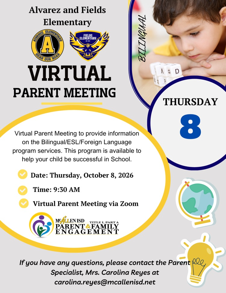 Parent Meeting English