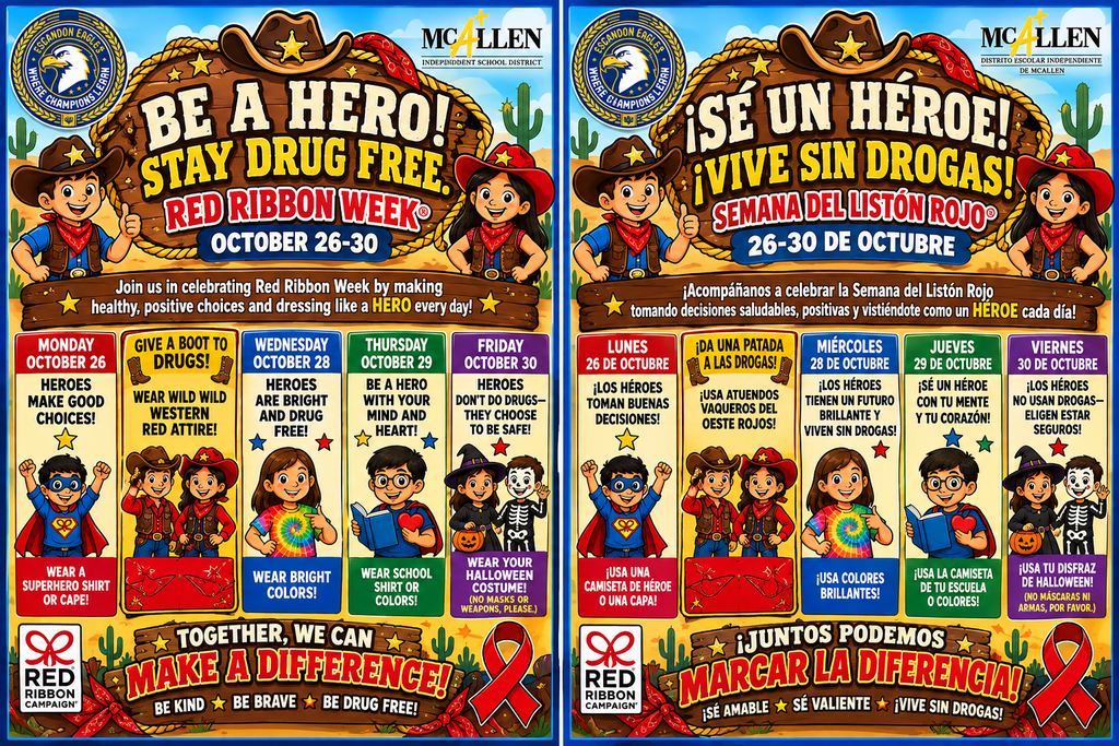 Red Ribbon Dress Up Days