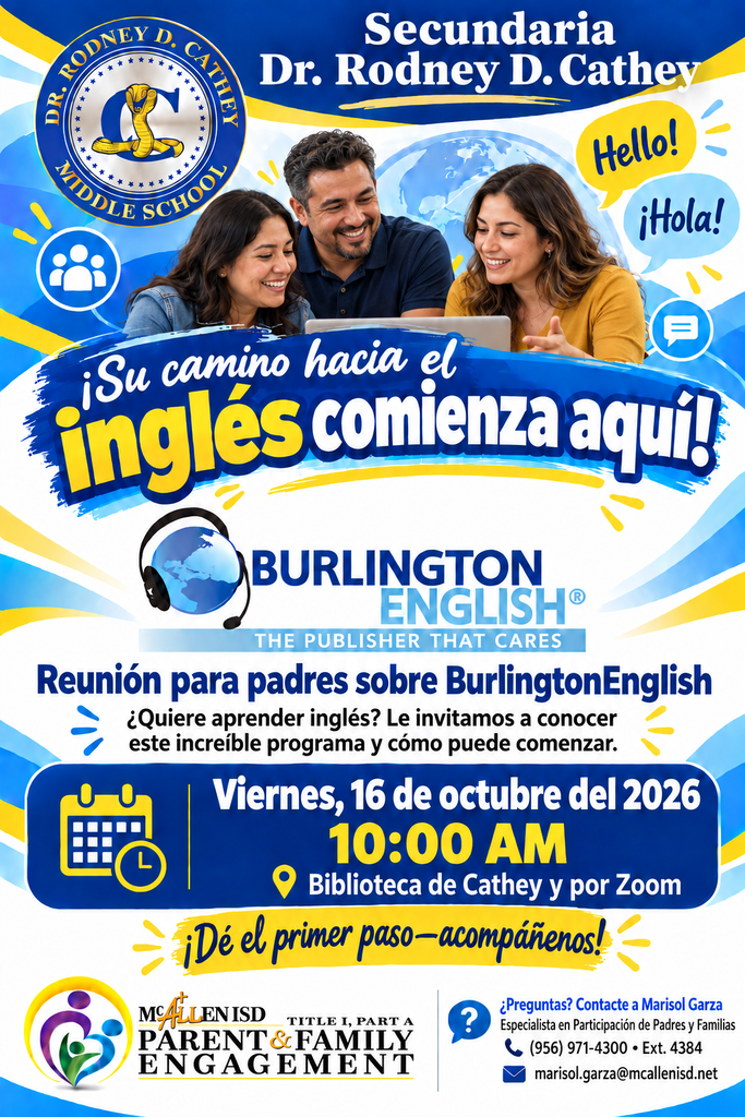 Cathey Parent Meeting Spanish