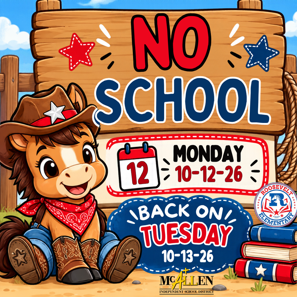 No school on Monday 10/12